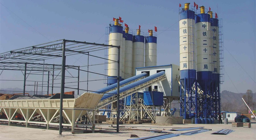 Ean Stationary Concrete Batching Plant